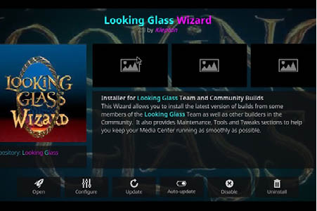 Looking Glass Wizard